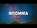 Tebey - Insomnia (Lyrics)