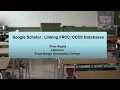 Google Scholar Linking Databases