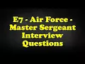 E7 - Air Force