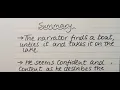 GRADE 9!!! SUMMARY of the poem 'Extract from, The Prelude' by William Wordsworth.