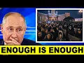 Lagu Protesten in St. Petersburg! Jonge Russen TARTEN Poetins verbod en bedreigen zijn heerschappij.