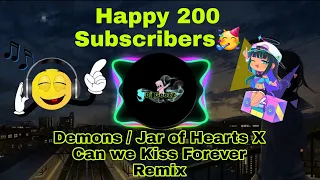 Download Demons / Jar of Hearts X Can we Kiss Forever Remix MP3