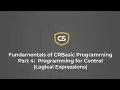 Fundamentals of CRBasic Programming Part 4 Programming for Control Logical Expressions