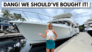 Why are we BUILDING? 🙈 2010 Ocean Alexander 74 Fly Liveaboard Yacht Tour