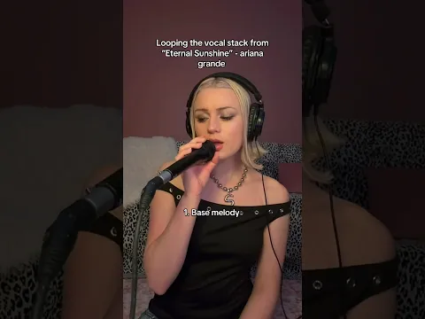 The back and forth on this one was so fun!!#singer #vocalist #singing #loop #harmony
