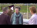 Princess Royal enjoys fish and chips in South Shields