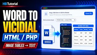Convert Word to FREE Image Tables to Editable Text Use for Vicidial Script