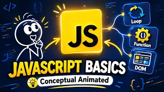 10 JavaScript Concepts You NEED Before Building Projects Visual Animation