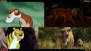 Mowgli 2018 The Jungle Book 2016 side-by-side comparison