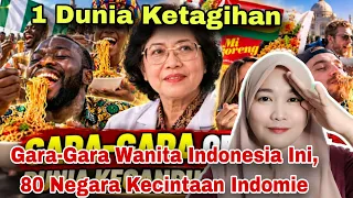 1 DUNIA KETAGIHAN, GARA2 WANITA INDONESIA INI, 80 NEGARA IKUT KECINTAAN INDOMIE‼️MALAYSIAN REACT