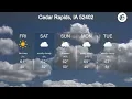 Cedar Rapids IA Weather Forecast Sunny Weekend Ahead