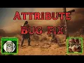 FIX THE ATTRIBUTE POINT BUG - CONAN EXILES