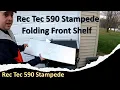 Rec Tec 590 Stampede Folding Front Shelf Review