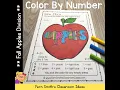 Fall Color By Number Division
