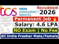 TCS Recruitment 2026 TCS Off Campus Hiring 2026 TCS JOBS 2026 TCS Freshers Jobs 2026