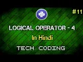 Logical Operator Part - 4