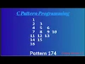 Best pattern tutorial ll C programming language ll