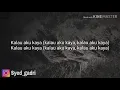 Altimet - Kalau aku kaya feat awi Rafael (liryc)