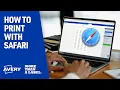 How to Print Avery Labels in Safari with Avery Design and Print