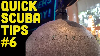 scuba cylinder markings