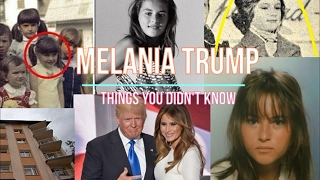 Melania Trump-Things you didn t know childhood photo s First Lady of U S biography