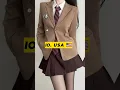Download Lagu TOP-10 COUNTRIES WITH THE MOST BEAUTIFUL SCHOOL UNIFORMS 😱✨ #shorts #schooluniform