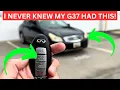 10 HIDDEN Features of Infiniti G37 and G35 2007-2013