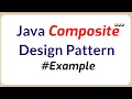 Java composite design pattern with example Java Programming
