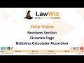 Simplify Ballistics Calculations with LawWiz Ballistics Calculator Accordion