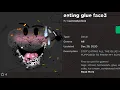 Eating Glue Face Gets Destroyed