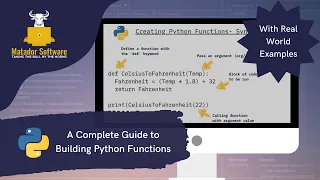 A Complete Guide to Building Your Own Python Functions