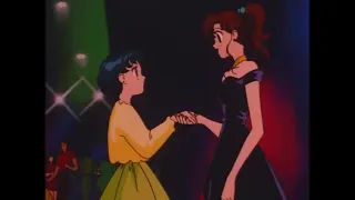 Sailor Mercury And Sailor Jupiter Dancing Together 