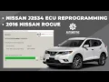 NISSAN J2534 ECU REPROGRAMMING 2016 NISSAN ROGUE