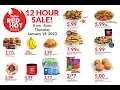Hy-Vee Thursday 12-Hour Daily Deal Sale 8 am-8pm 01-19-2023 ONLY Stock-up Prep Food Groceries