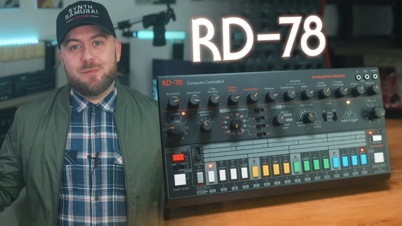 Behringer RD-78 Classic Analog Drum Machine - Vintage King