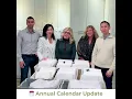 Annual Calendar Update