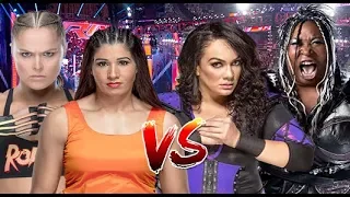 kavita devi u0026 ronda rousey vs nia jax u0026 kharma