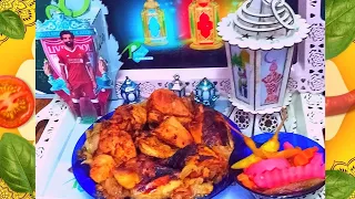 طريقه عمل صينيه فراخ بالبصل المكرمل وصوص حكايه 