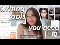 WRITING tools platforms YOU NEED develop write and edit your book easy for beginners