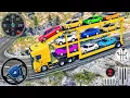 Download Lagu Offroad Car Transporter Truck Driving 3D - Cargo Trailer Truck Parking Simulator - Android GamePlay