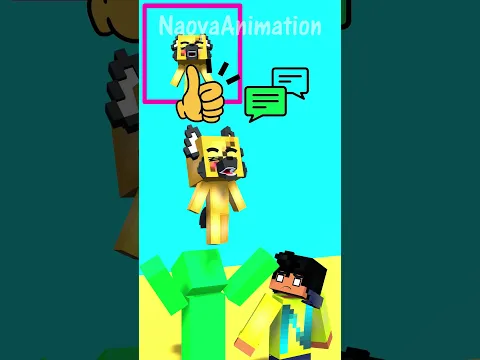 Who’s Taller? GON or NAOYA?! 😱🤣【MinecraftAnimation】