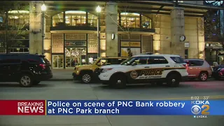 Robbery At PNC Bank Inside PNC Park
