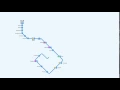 Downtown Line MRT Map Animation