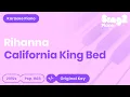 Download Lagu Rihanna - California King Bed (Piano Karaoke)