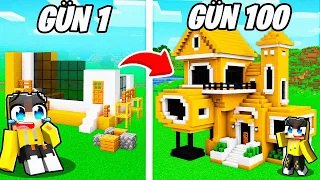 11 Yıl Önceki Eski Minecraft Evimi Yeniden İnşa Ettim!