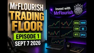 AI Power + Chips: NVDA, INTC, BE & SPCX Levels | Ep. 1 #investing with MrFlourish Trading Floor