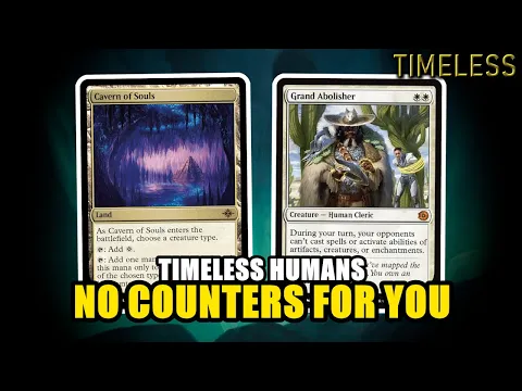 Download MP3 Counterspell Heavy Meta... No Counters For You! Esper Humans | Timeless BO3 Ranked | MTG Arena