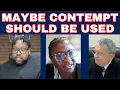 Contempt Or No Contempt That Is The Question