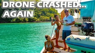 Crashed the Drone! Again! – S3:E09 Sailing Vlog