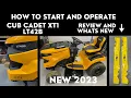 How to Start and Operate Cub Cadet XT1 LT42B Plus Review and what s New